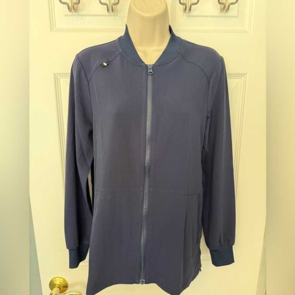Koi Next Gen Scrub Jacket Navy Extra Small